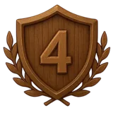 #4 Badge